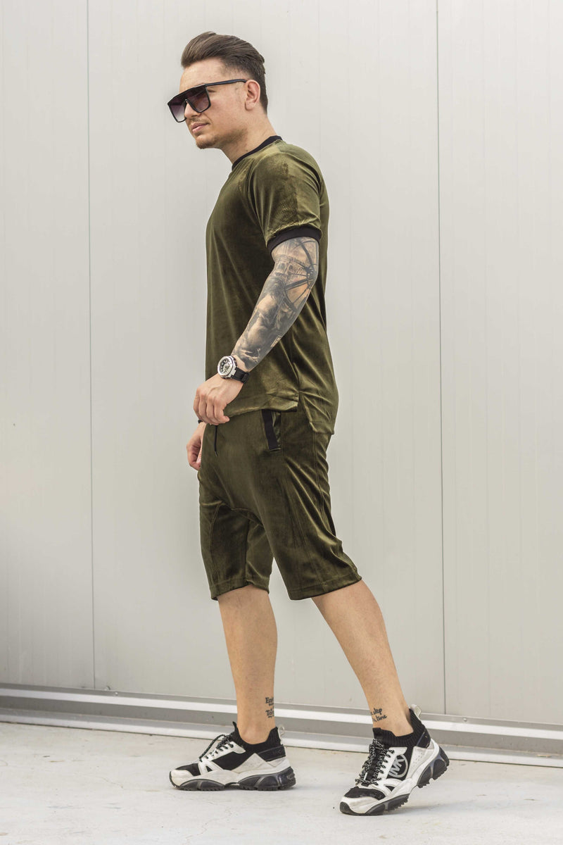 Compleu Velvet ST Green