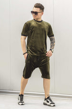 Compleu Velvet ST Green