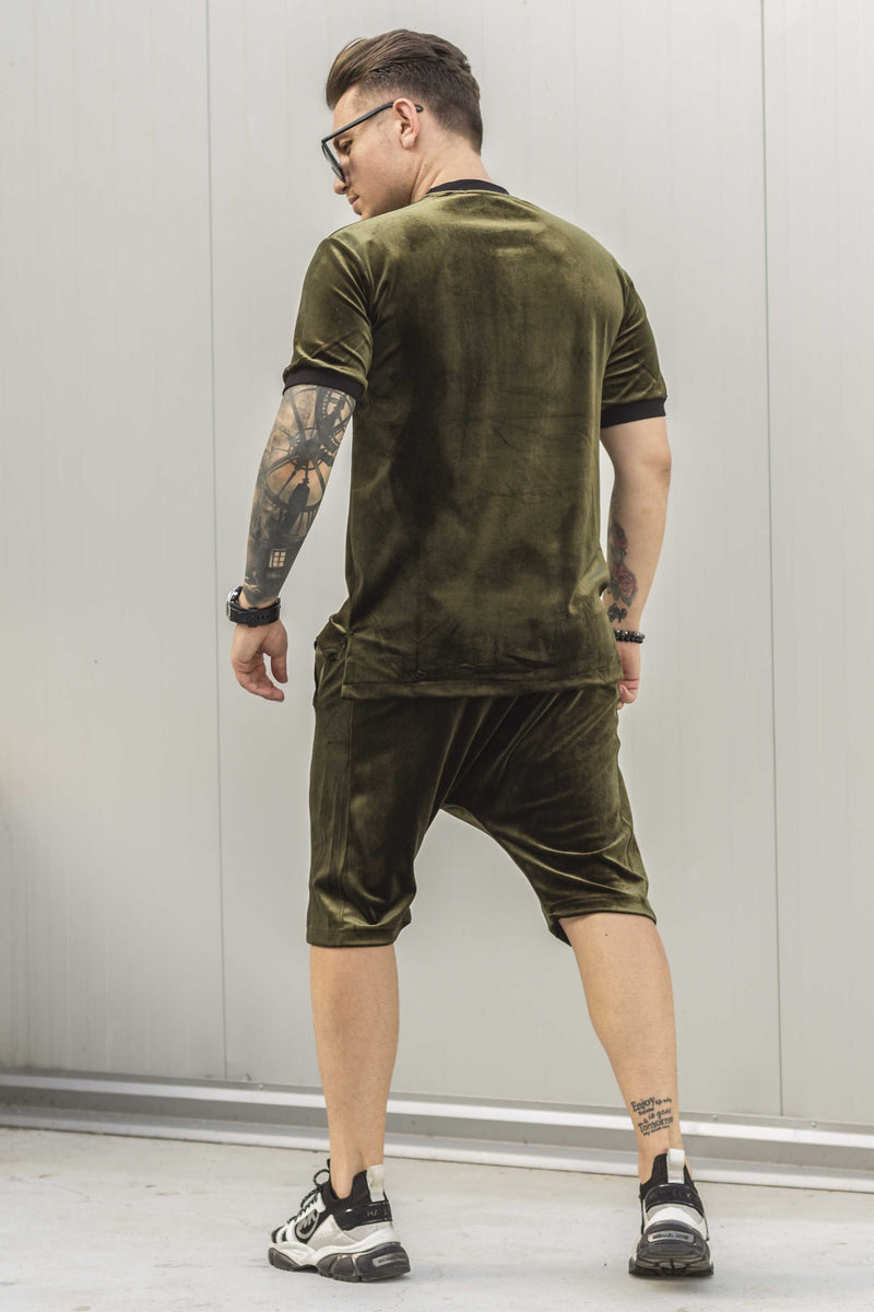 Compleu Velvet ST Green