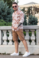 Blugi Scurti PRESIDENT Brown