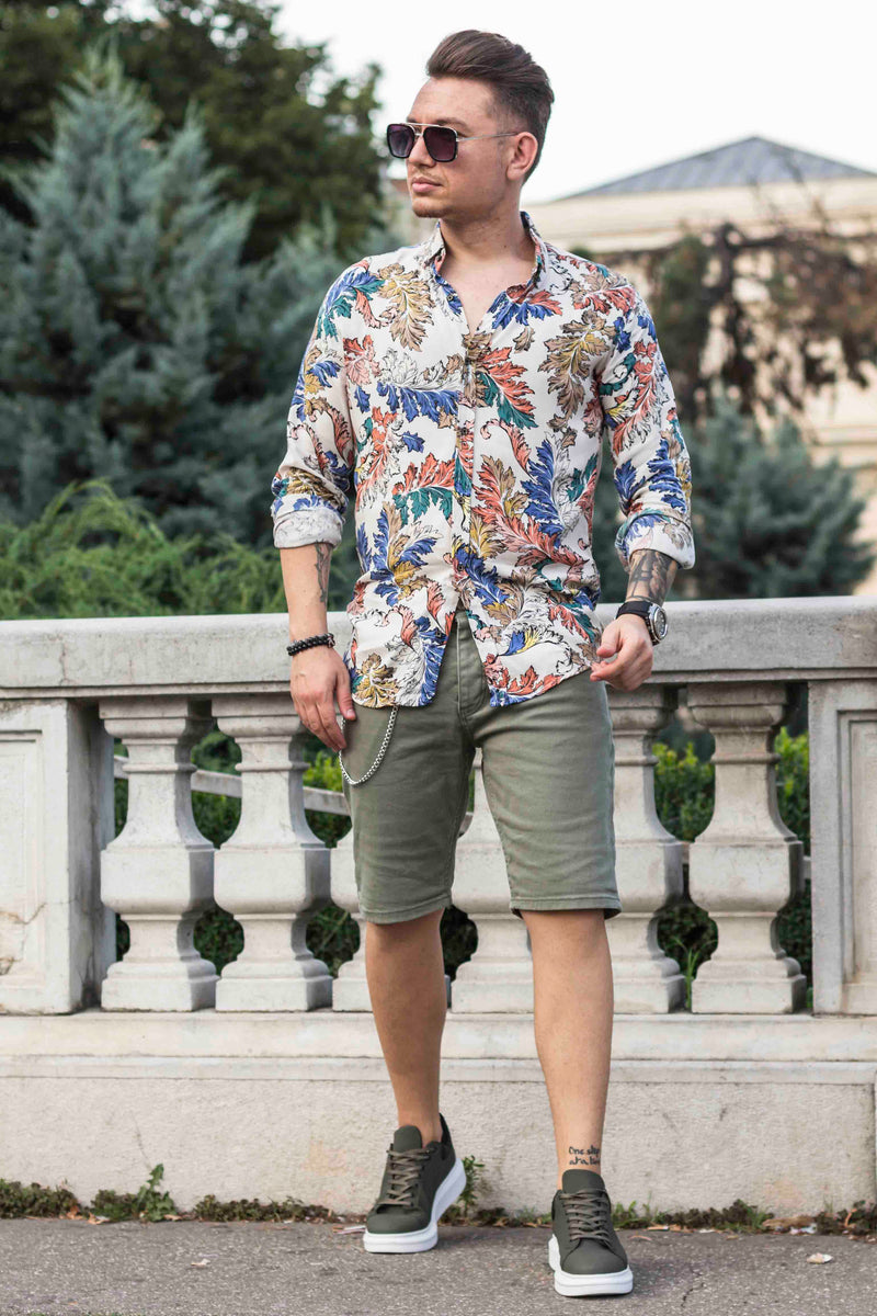 Blugi Scurti PRESIDENT Kaki