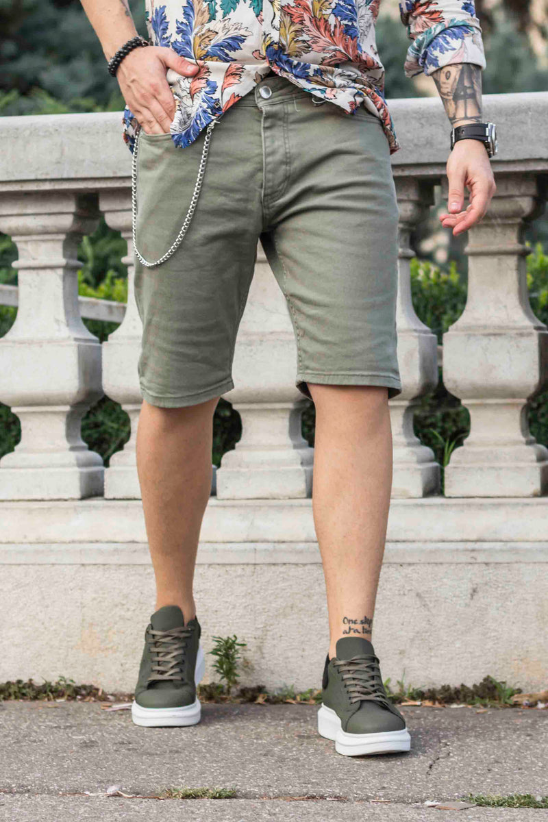 Blugi Scurti PRESIDENT Kaki