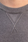 Pulover Texturat TM01 Antracit