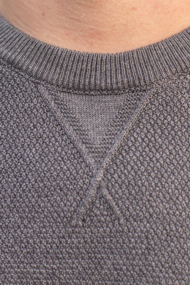 Pulover Texturat TM01 Antracit