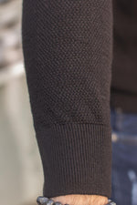 Pulover Texturat TM01 Negru