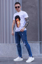 Tricou TONY MONTANA White