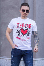 Tricou Amor White