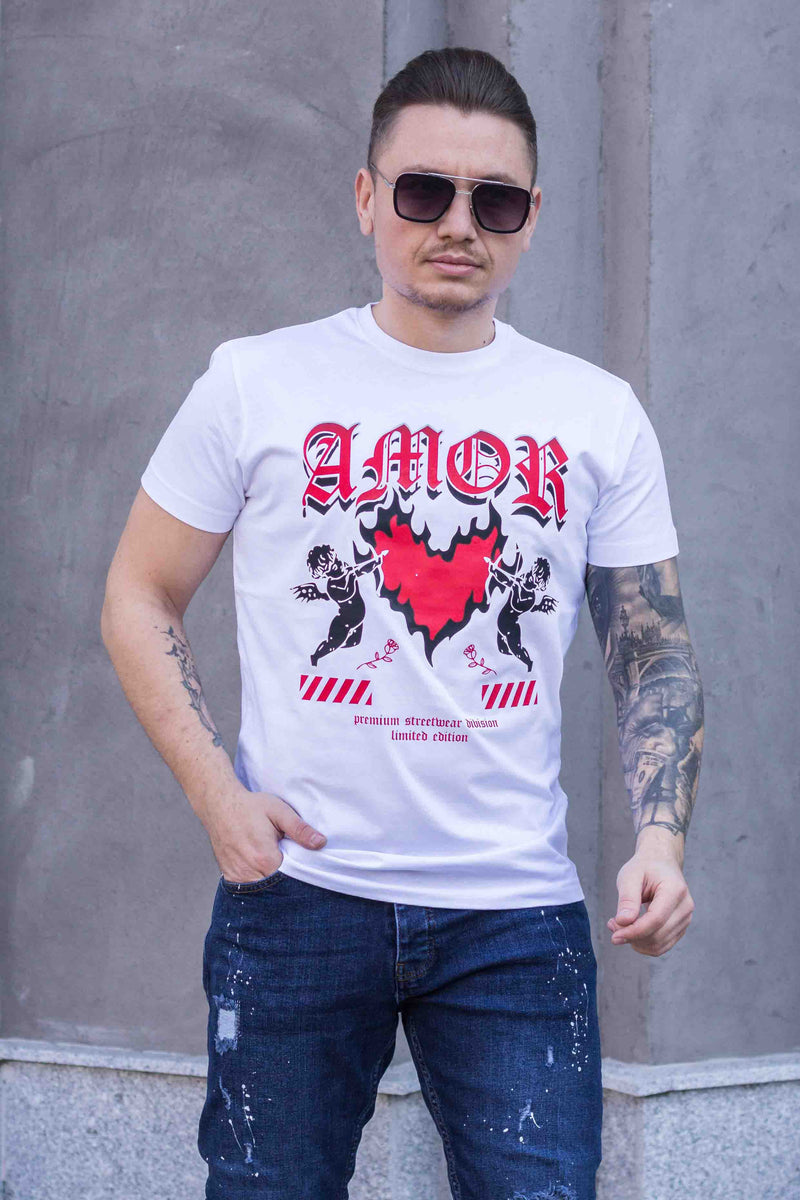Tricou Amor White