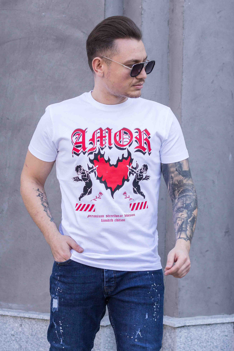Tricou Amor White