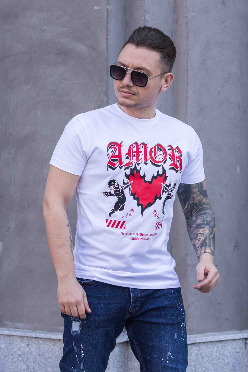 Tricou Amor White