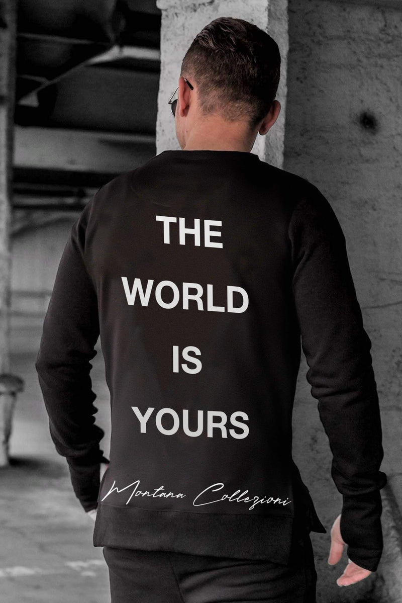 Compleu TONY MONTANA All Black(Tricou Cadou)