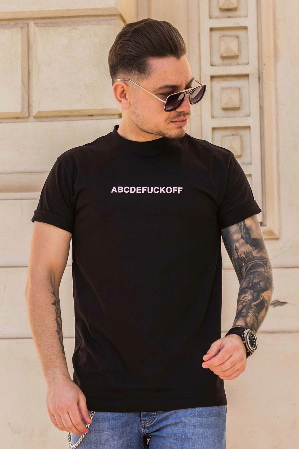 Tricou ABC Black