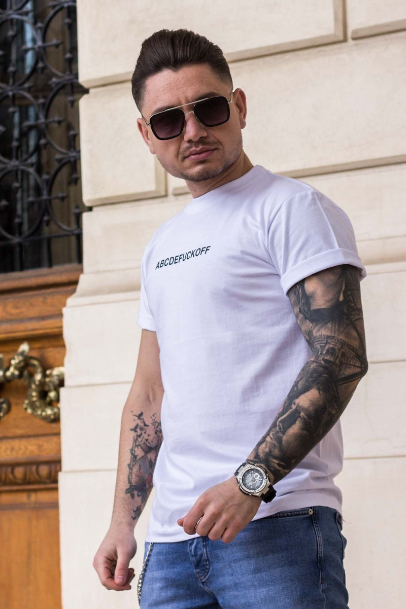 Tricou Bad Influence White