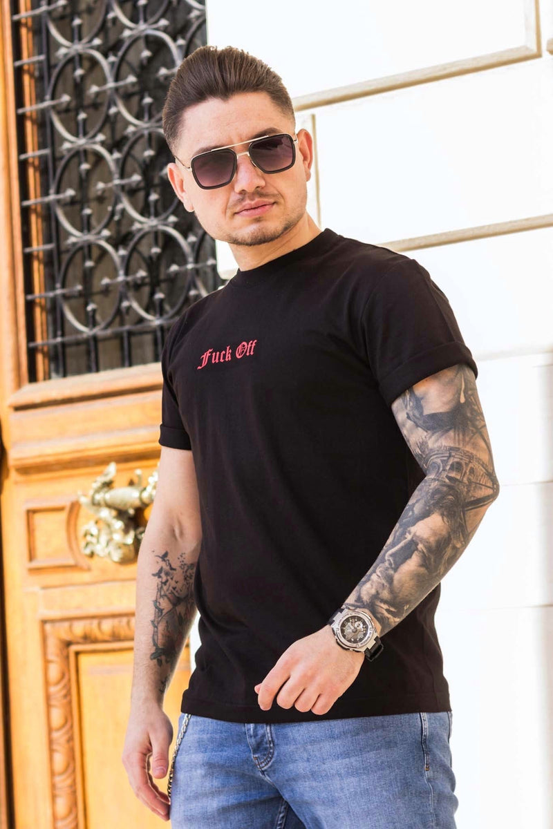 Tricou OFF Black