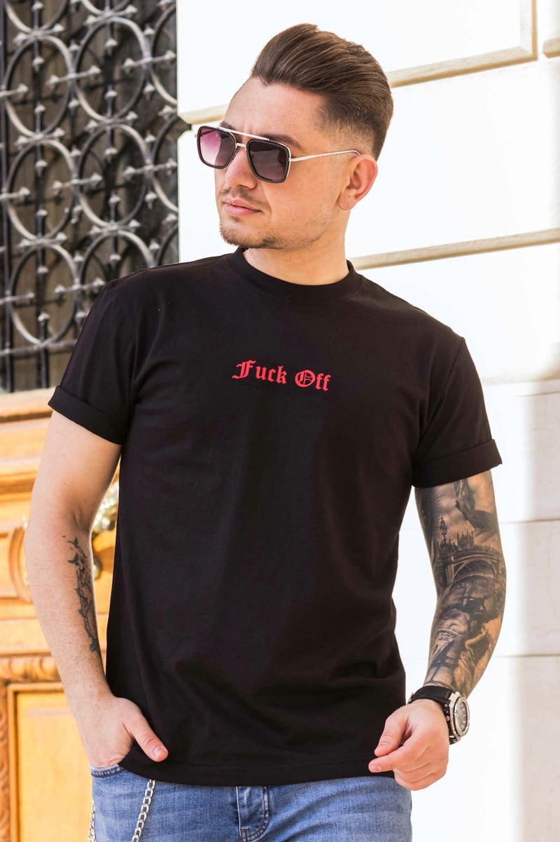 Tricou OFF Black